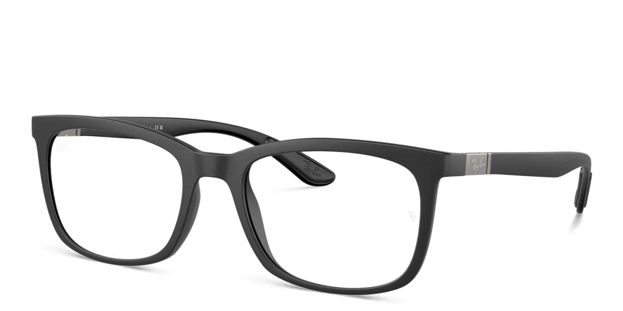 Shop Ray-Ban Unisex Pillow Eyeglasses in Sand Black online.