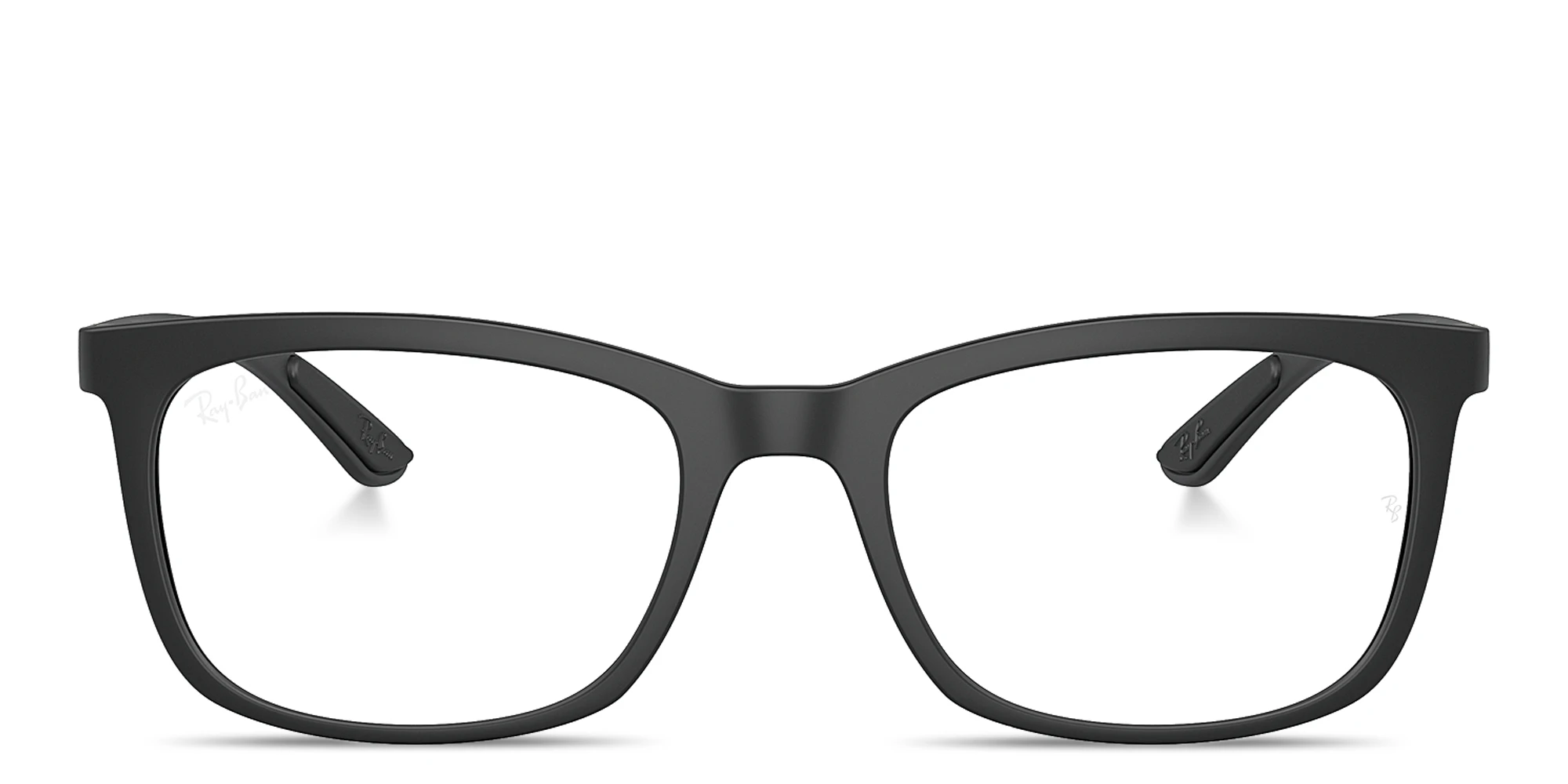 Shop Ray-Ban Unisex Pillow Eyeglasses in Black online.