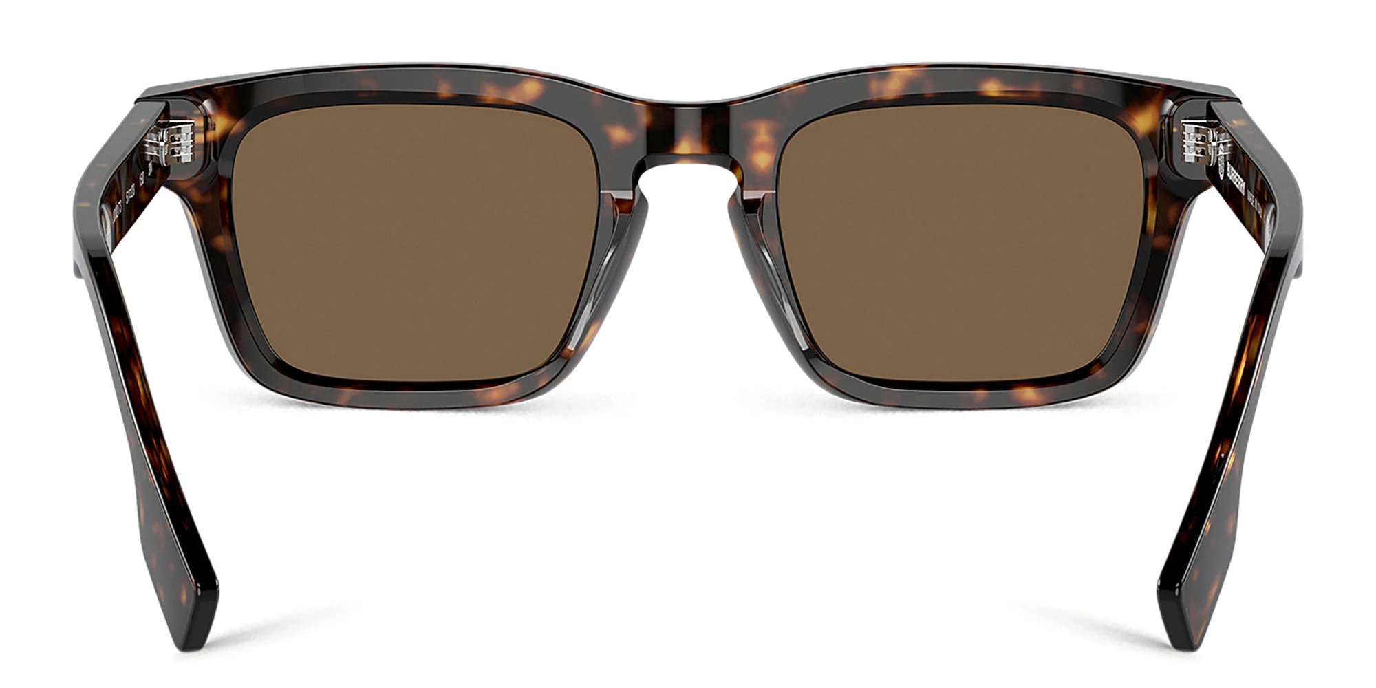 Shop BURBERRY Rectangle Sunglasses in Dark Havana online.