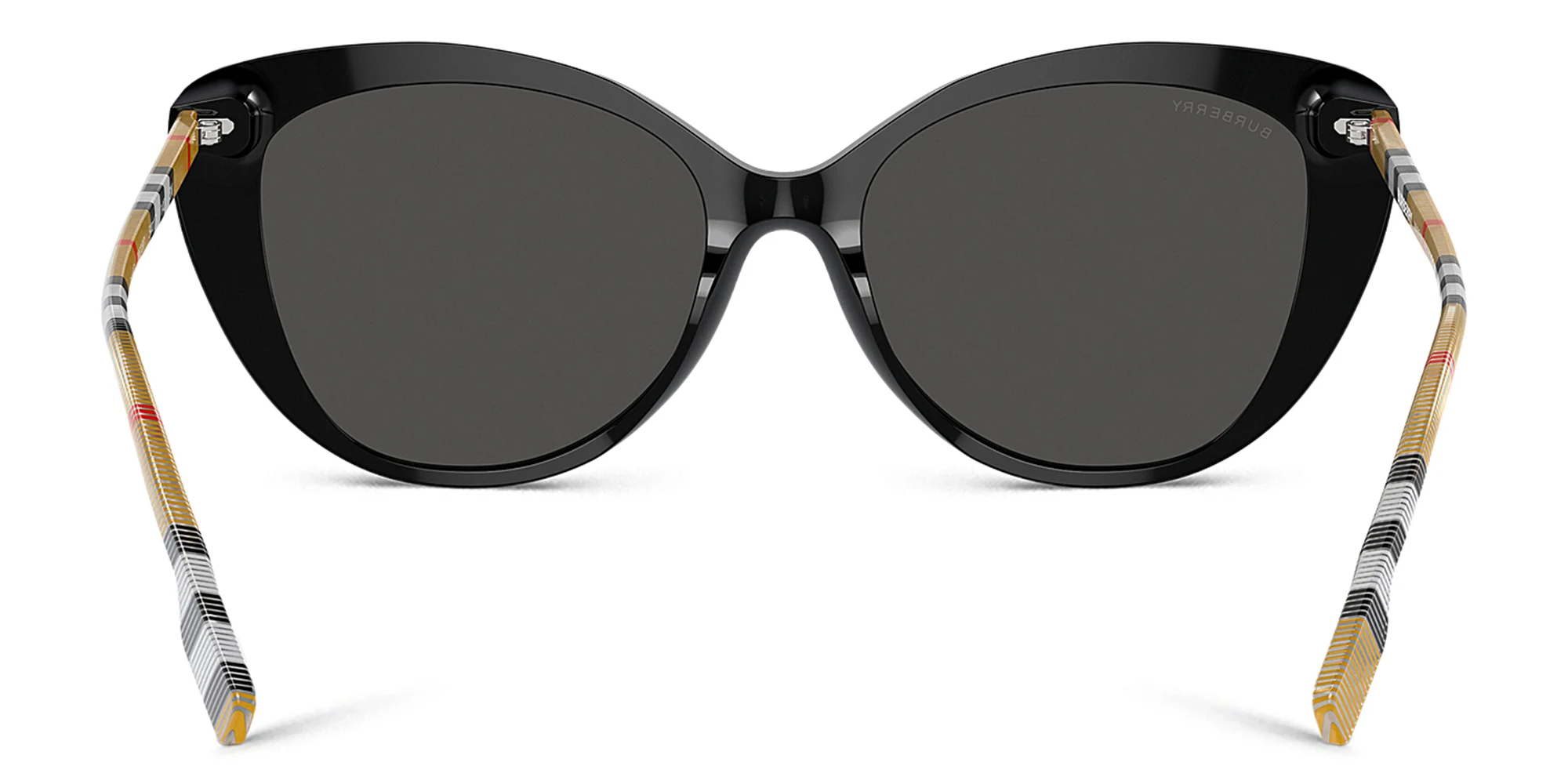 Shop BURBERRY Cat-Eye Sunglasses in Black online.