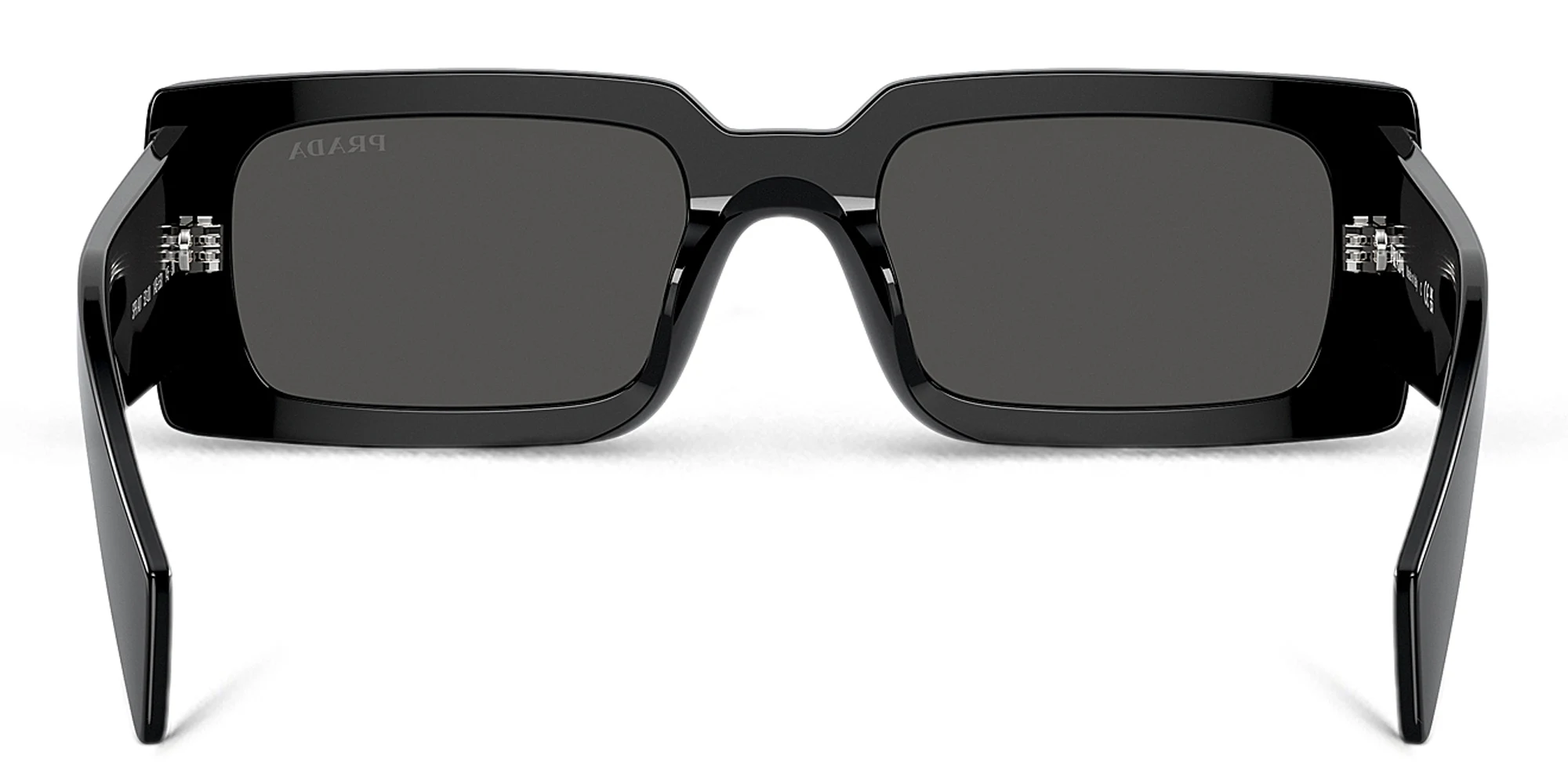 Shop PRADA Pillow Sunglasses in Black online.