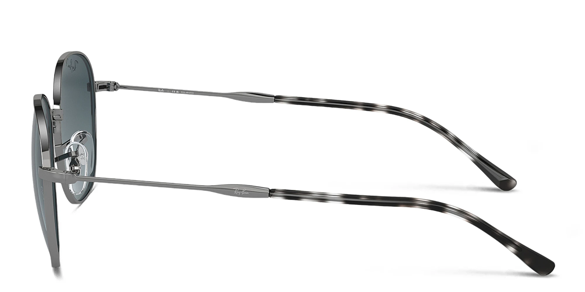 Shop Ray-Ban Unisex Panthos Sunglasses in Gunmetal online.