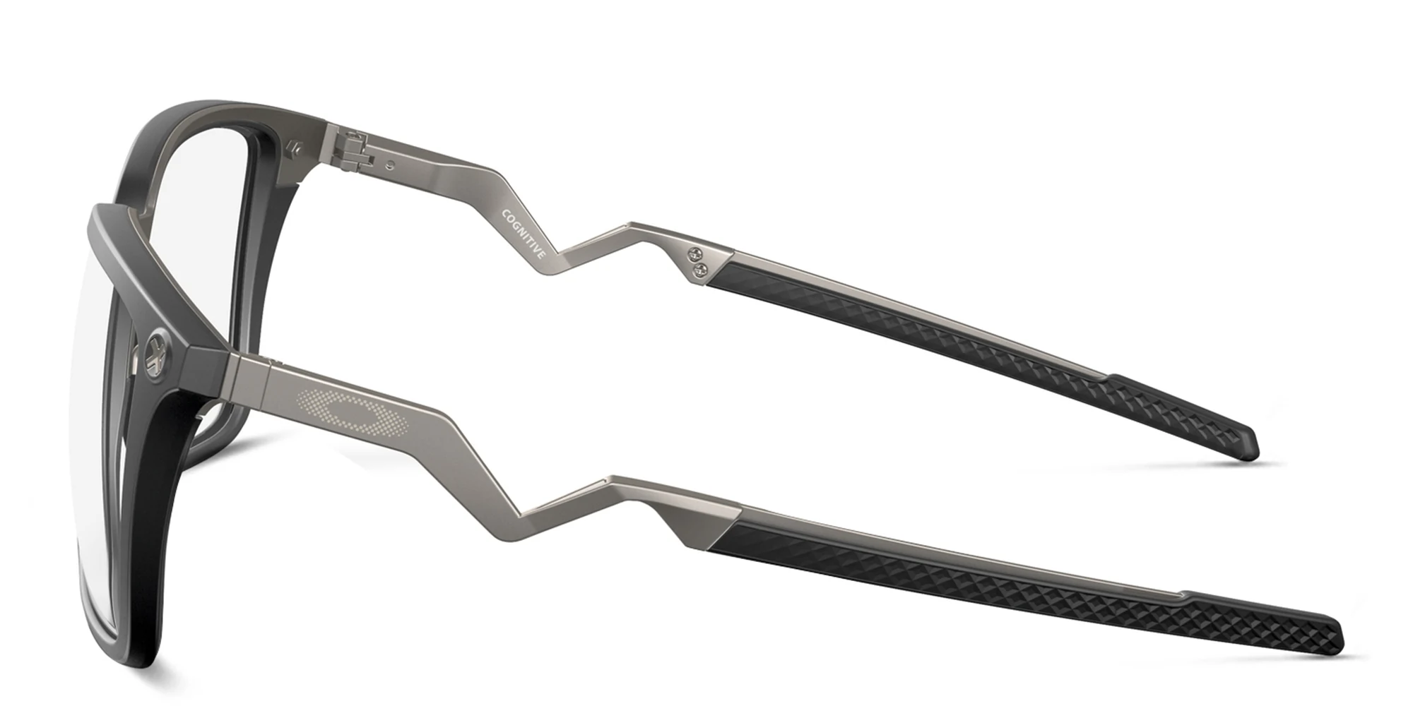 Shop Oakley Square Eyeglasses in Satin Black online.