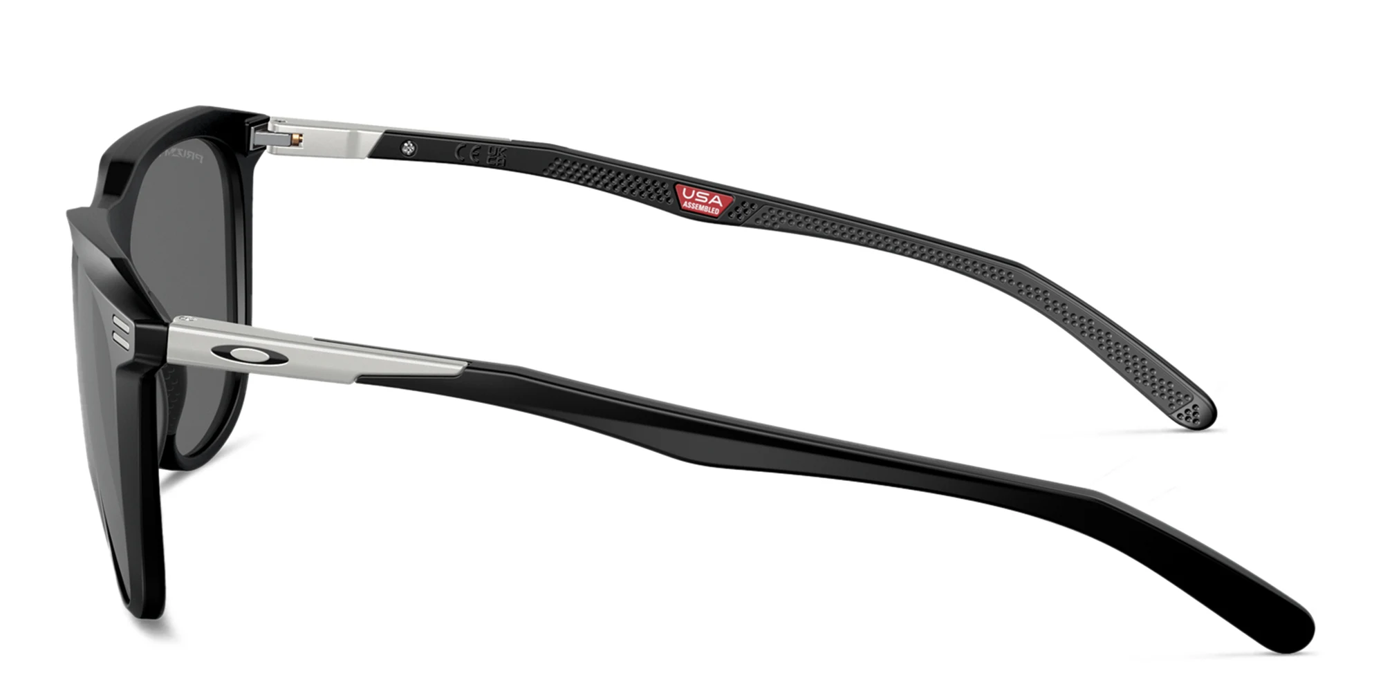 Shop Oakley Square Sunglasses in Shiny Black online.