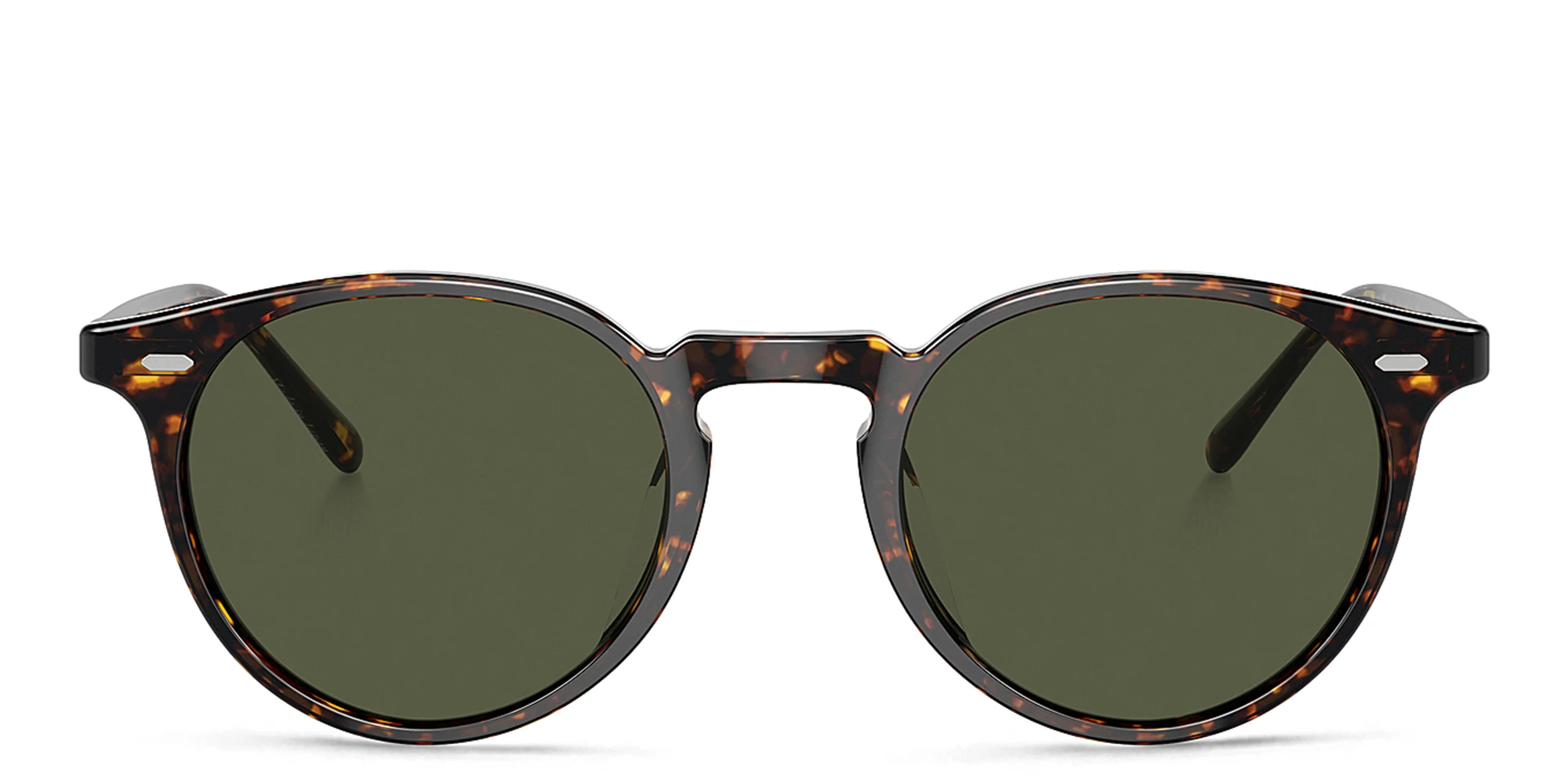 Shop OLIVER PEOPLES Unisex Panthos Sunglasses in Atago Tortoise online.