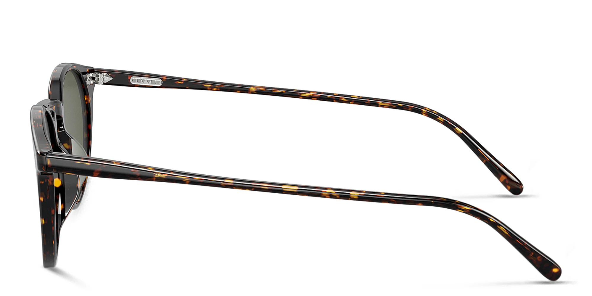 Shop OLIVER PEOPLES Unisex Panthos Sunglasses in Atago Tortoise online.