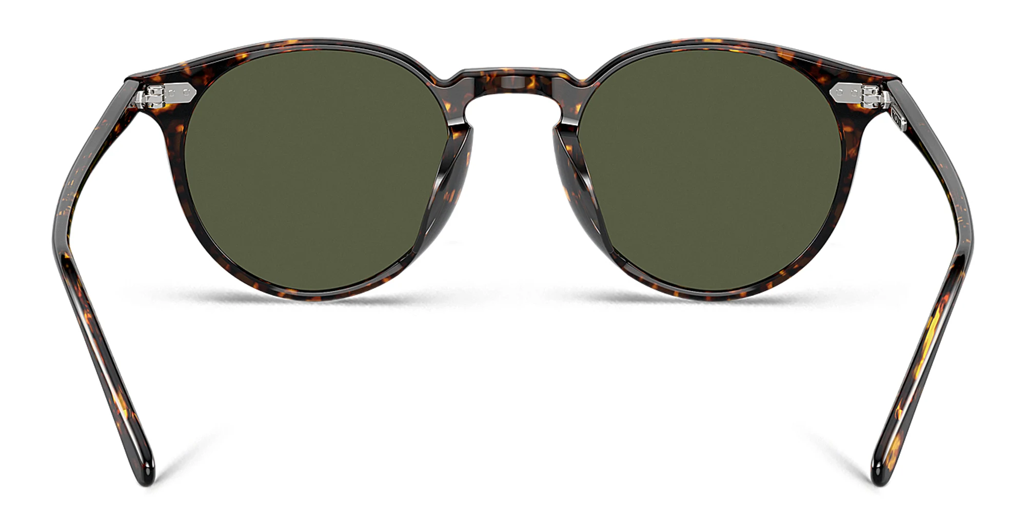 Shop OLIVER PEOPLES Unisex Panthos Sunglasses in Atago Tortoise online.