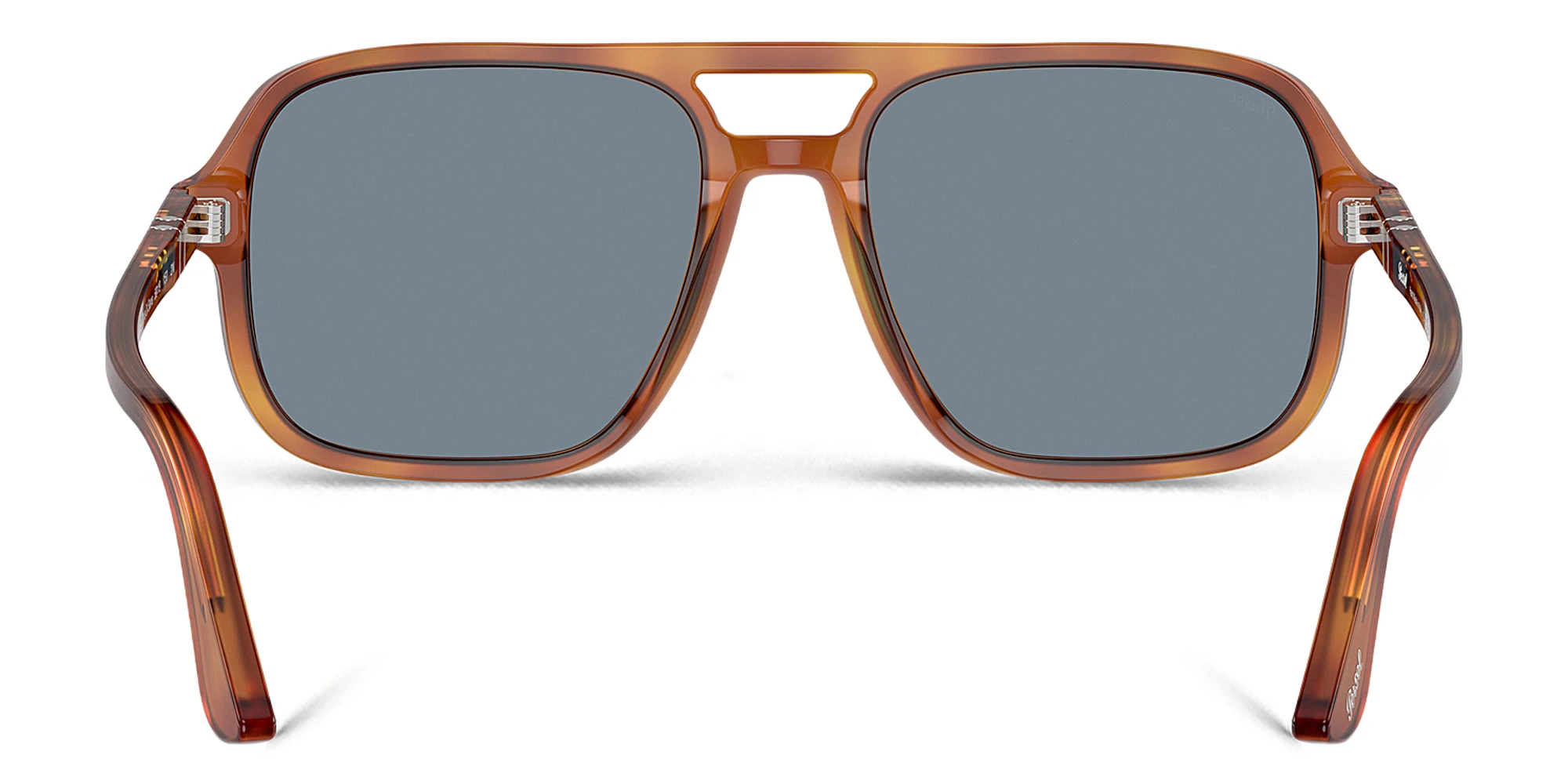 Shop PERSOL Pilot Sunglasses in Orange online.