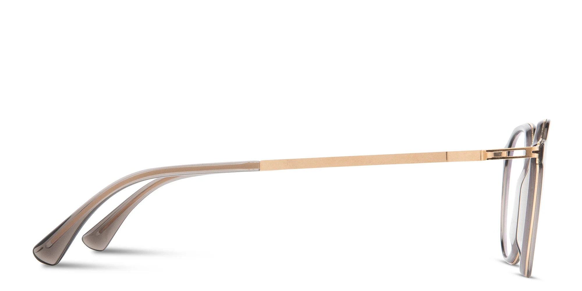 Shop MYKITA Paulson Unisex Round Eyeglasses in Gold online.