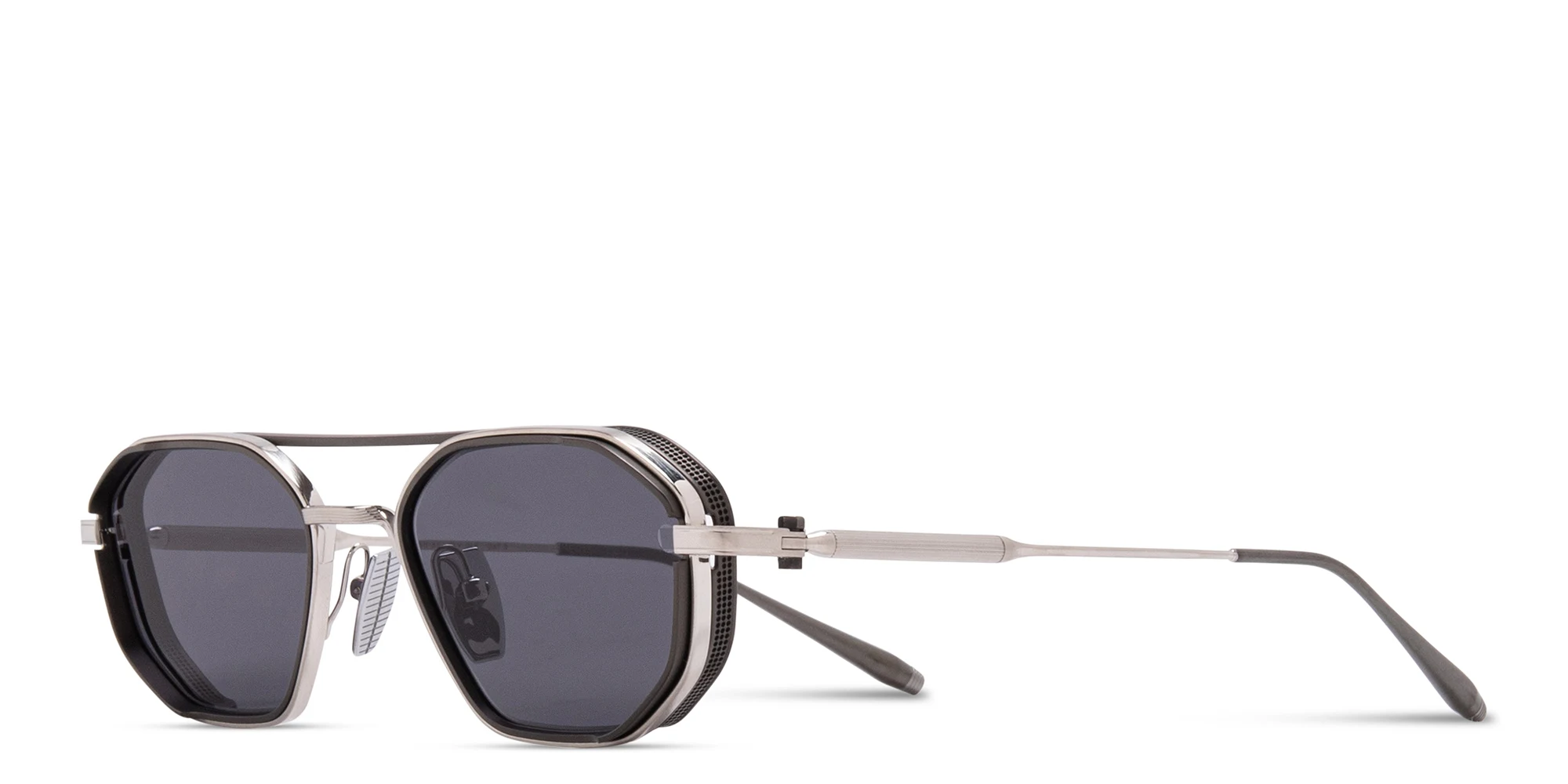 تسوق نظارات شمسية إيريس تو طراز أفياتور آكوني بلون فضي أونلاين.