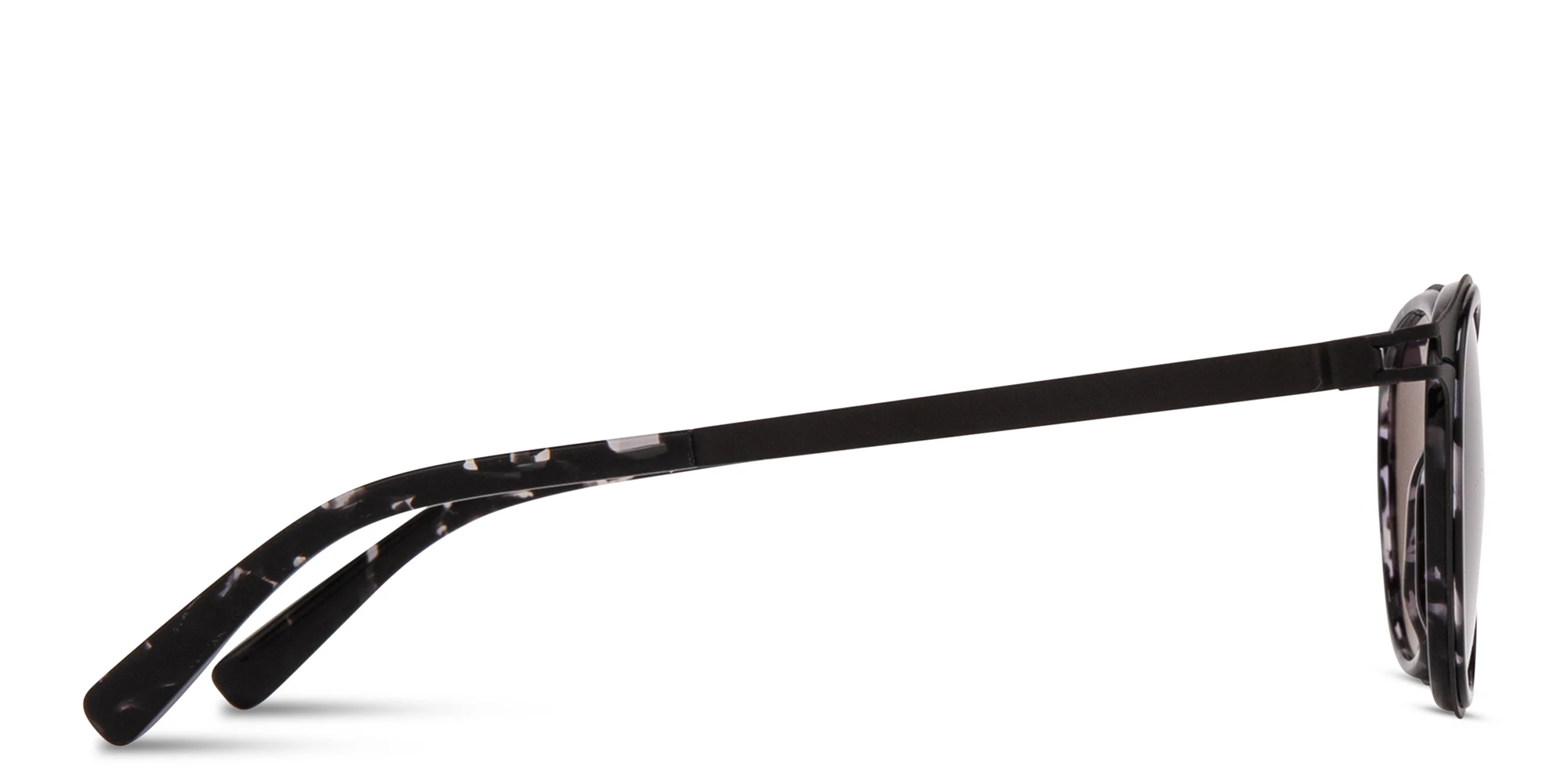 Shop MYKITA Siwa Unisex Round Sunglasses in Black online.