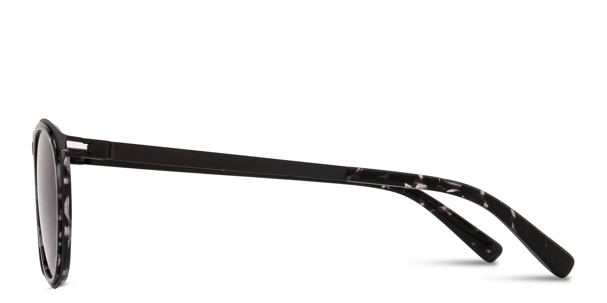 Shop MYKITA Siwa Unisex Round Sunglasses in Black online.