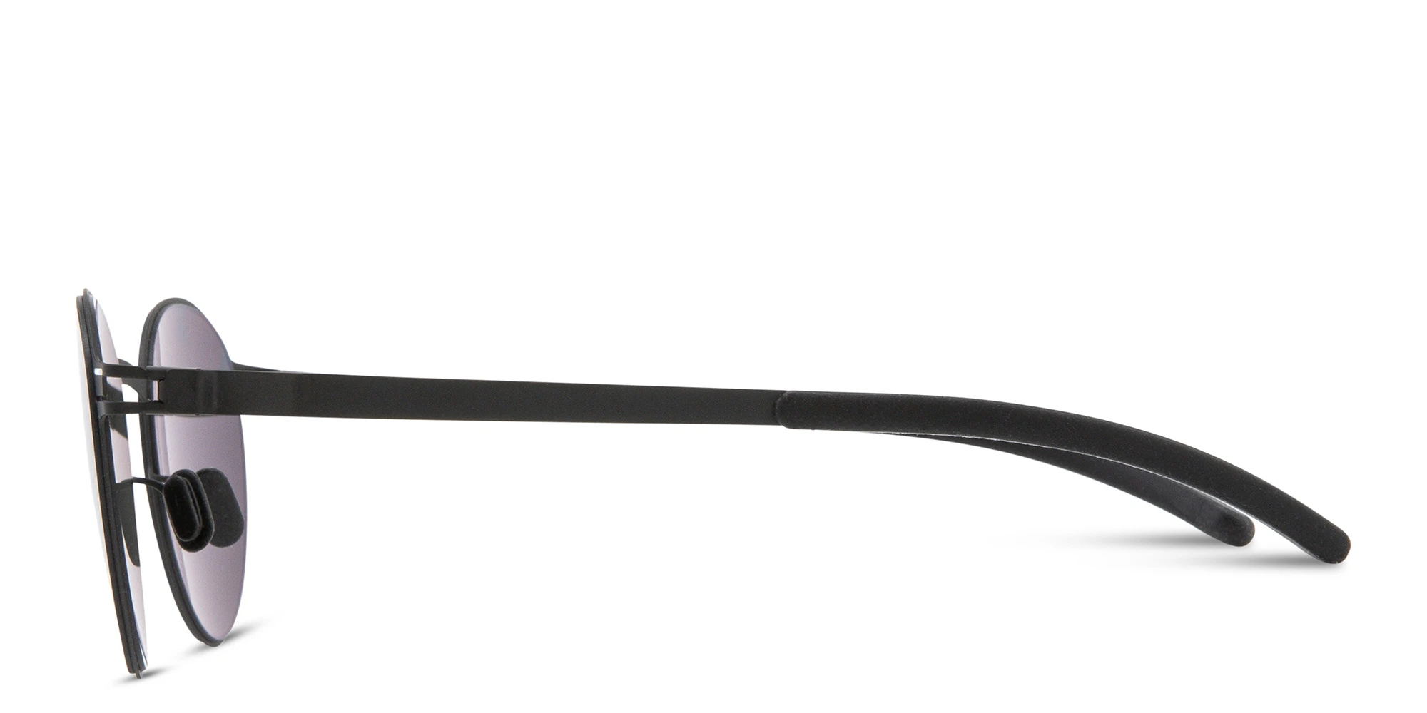 Shop MYKITA Carlo Unisex Round Sunglasses in Matte Balck online.