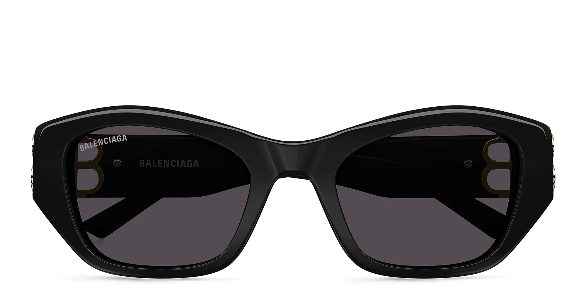 Shop BALENCIAGA Everyday Cat-Eye Sunglasses in Black online.