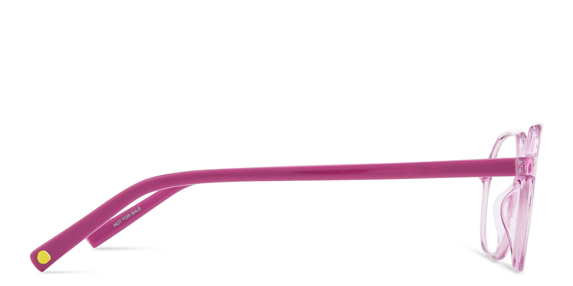 Shop EYE'M Kids Irregular Eyeglasses in Pink online.