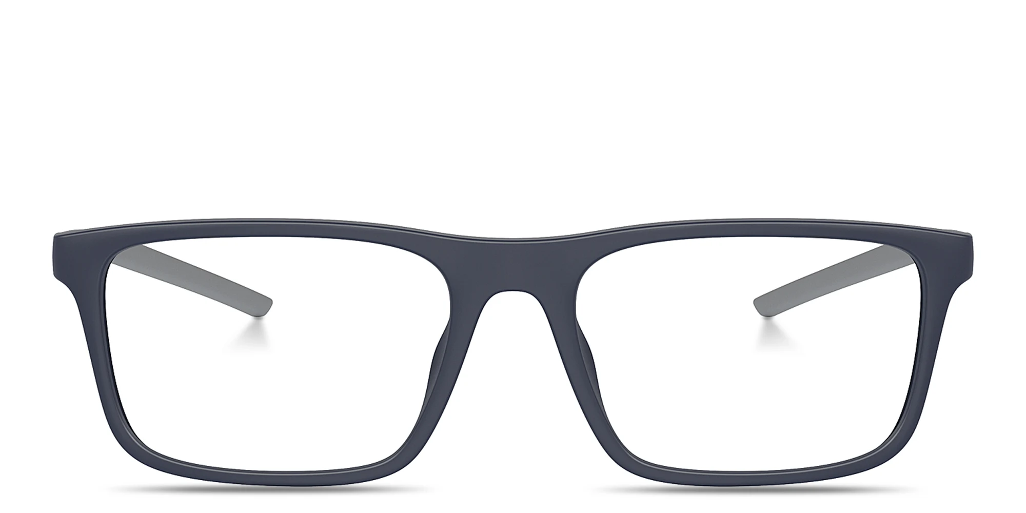 Shop SCUDERIA FERRARI Logo Square Eyeglasses in Blue online.