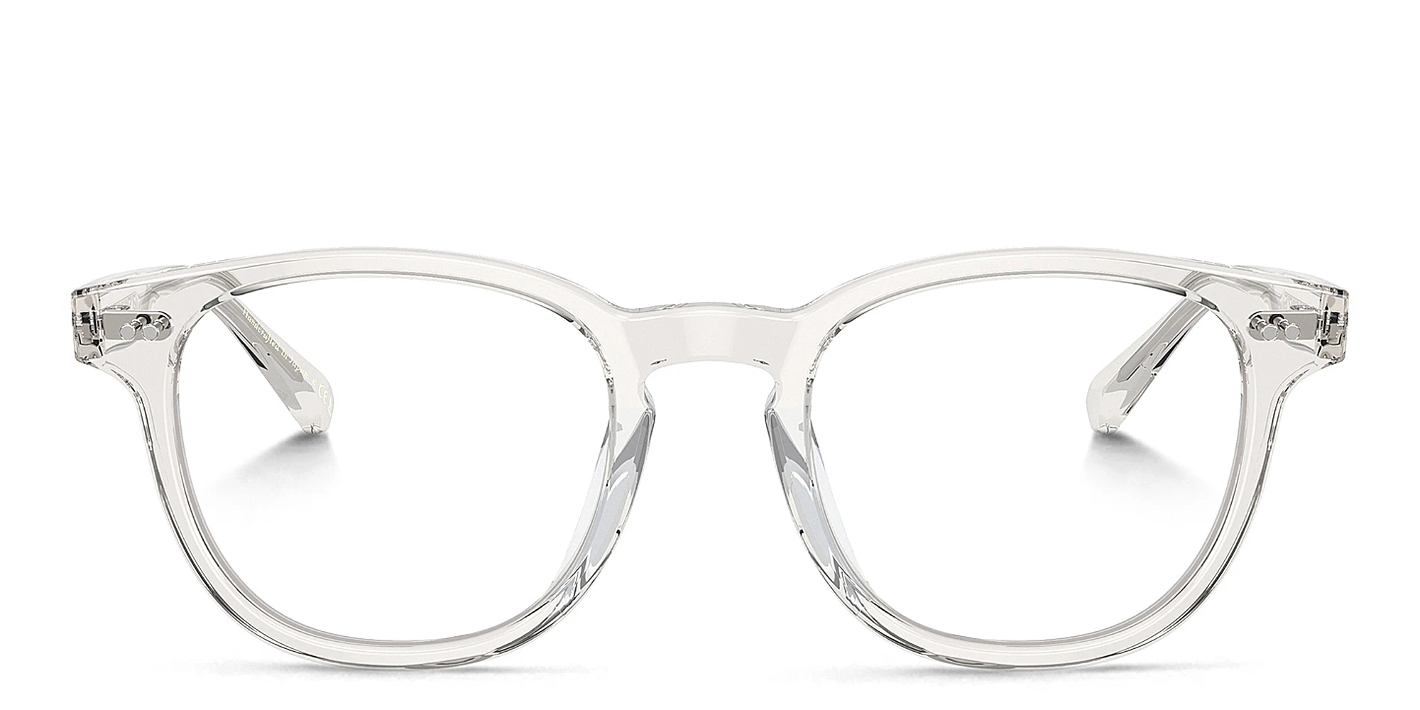 Shop OLIVER PEOPLES Kisho Unisex Pillow Eyeglasses in Gravel online.