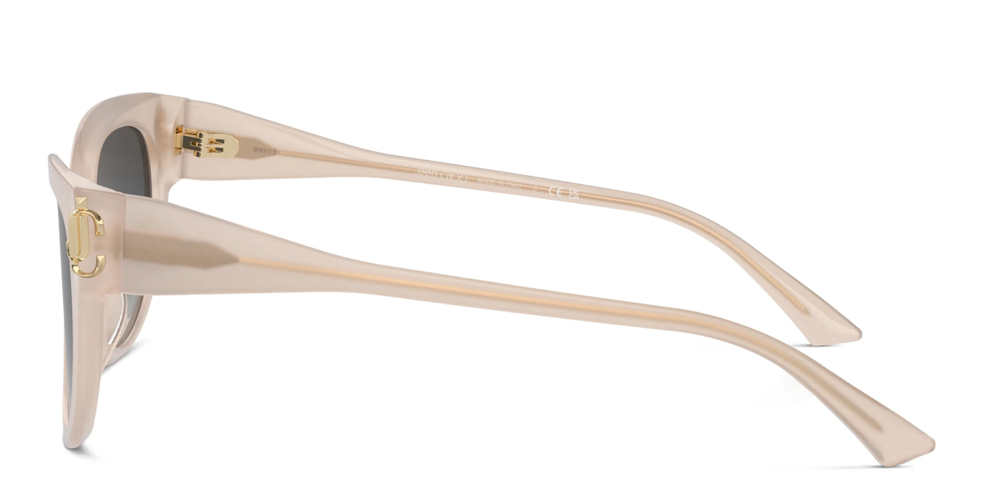 Shop JIMMY CHOO JC Motif Cat-Eye Sunglasses in Pink online.