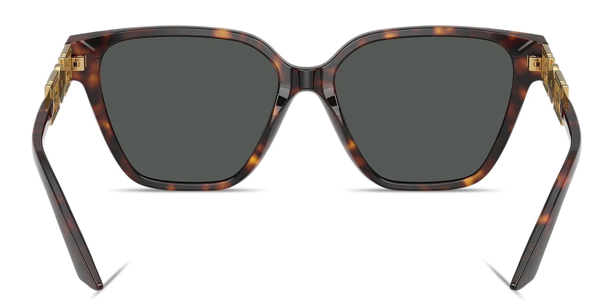 Shop VERSACE Medusa Butterfly Sunglasses in Havana online.