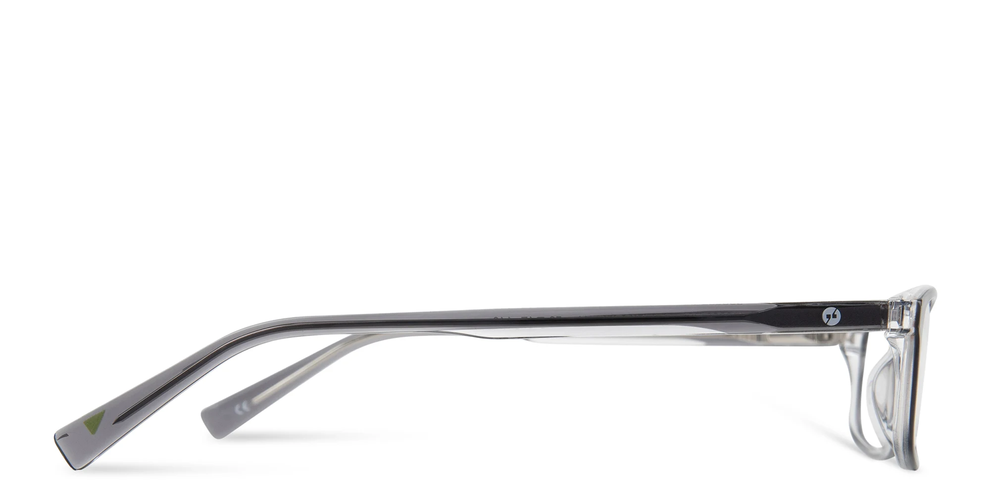 Shop EYE'M Rectangle Eyeglasses in Grey online.