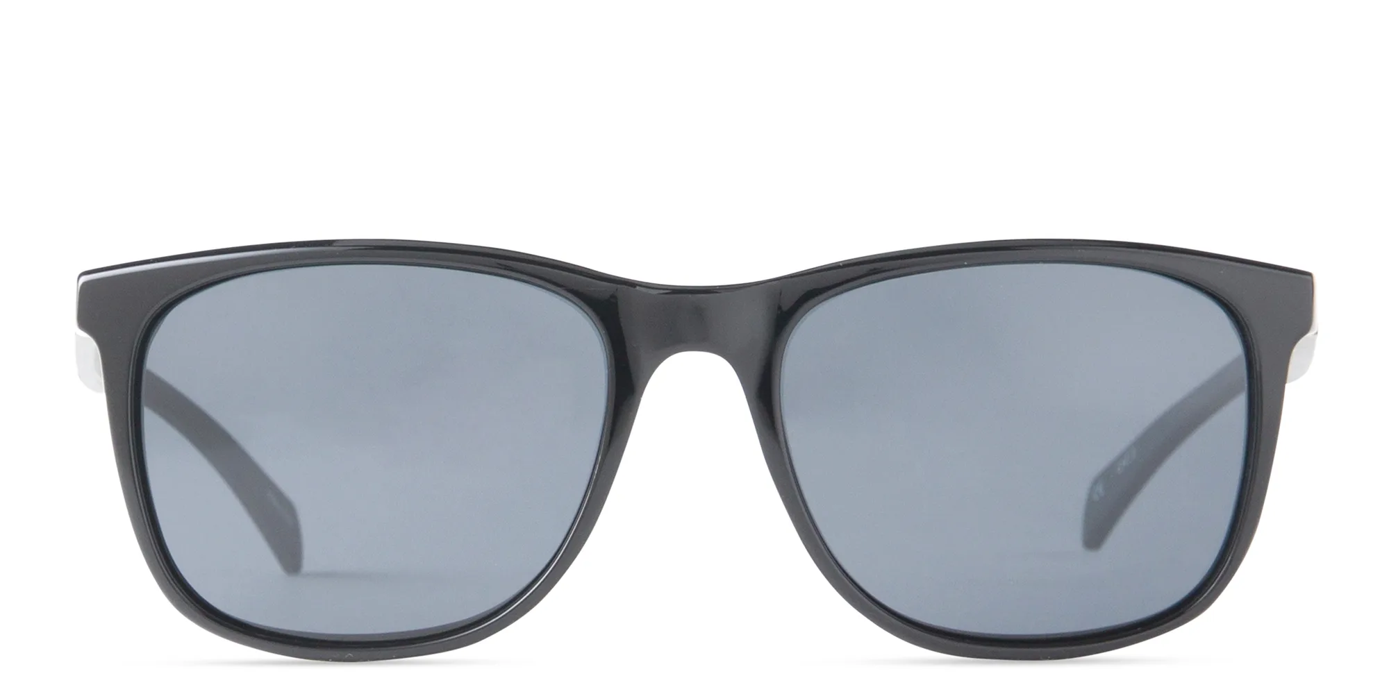 Shop EYE'M Unisex Square Sunglasses in Black online.