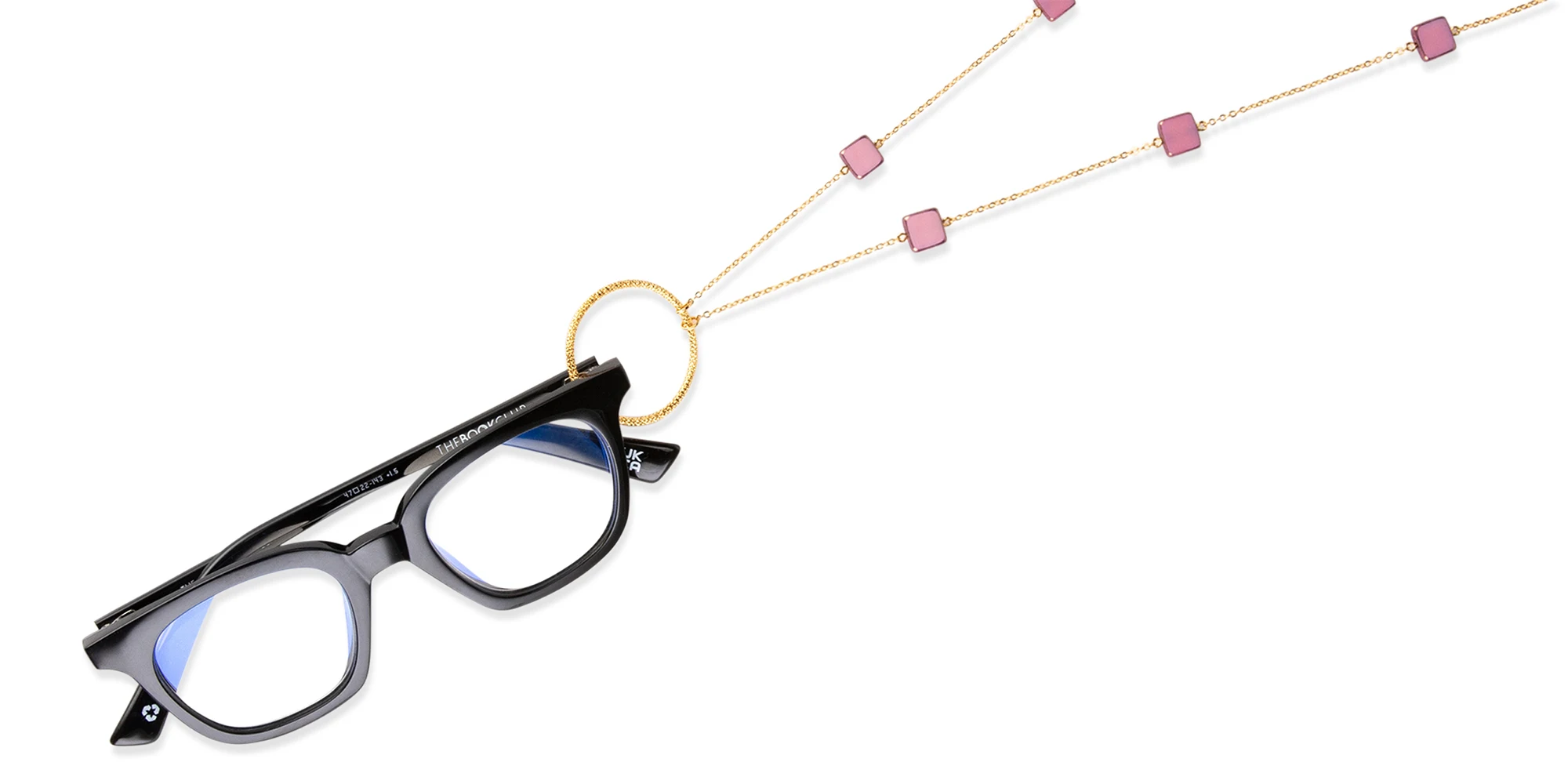 Shop LUTECE Nicole Glasses Necklace online.