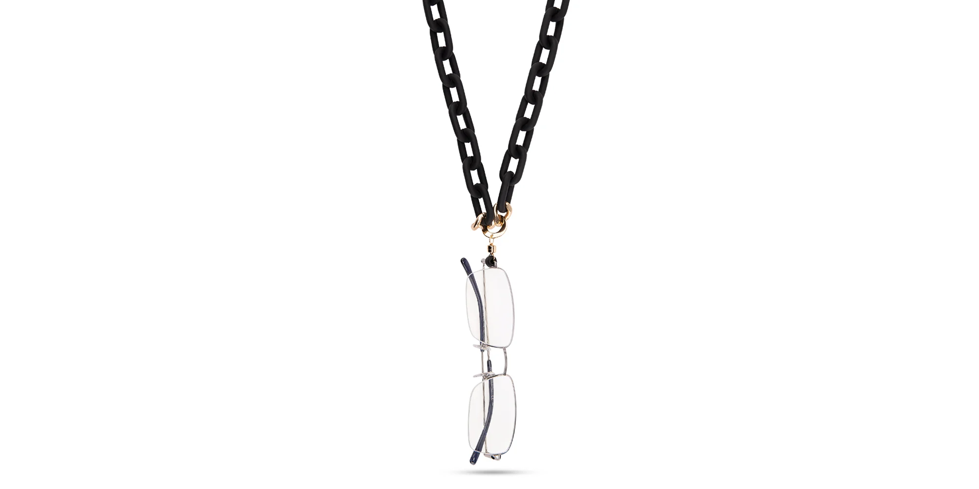 Shop The RICCI DISTRICT Unisex Glasses Necklace online.