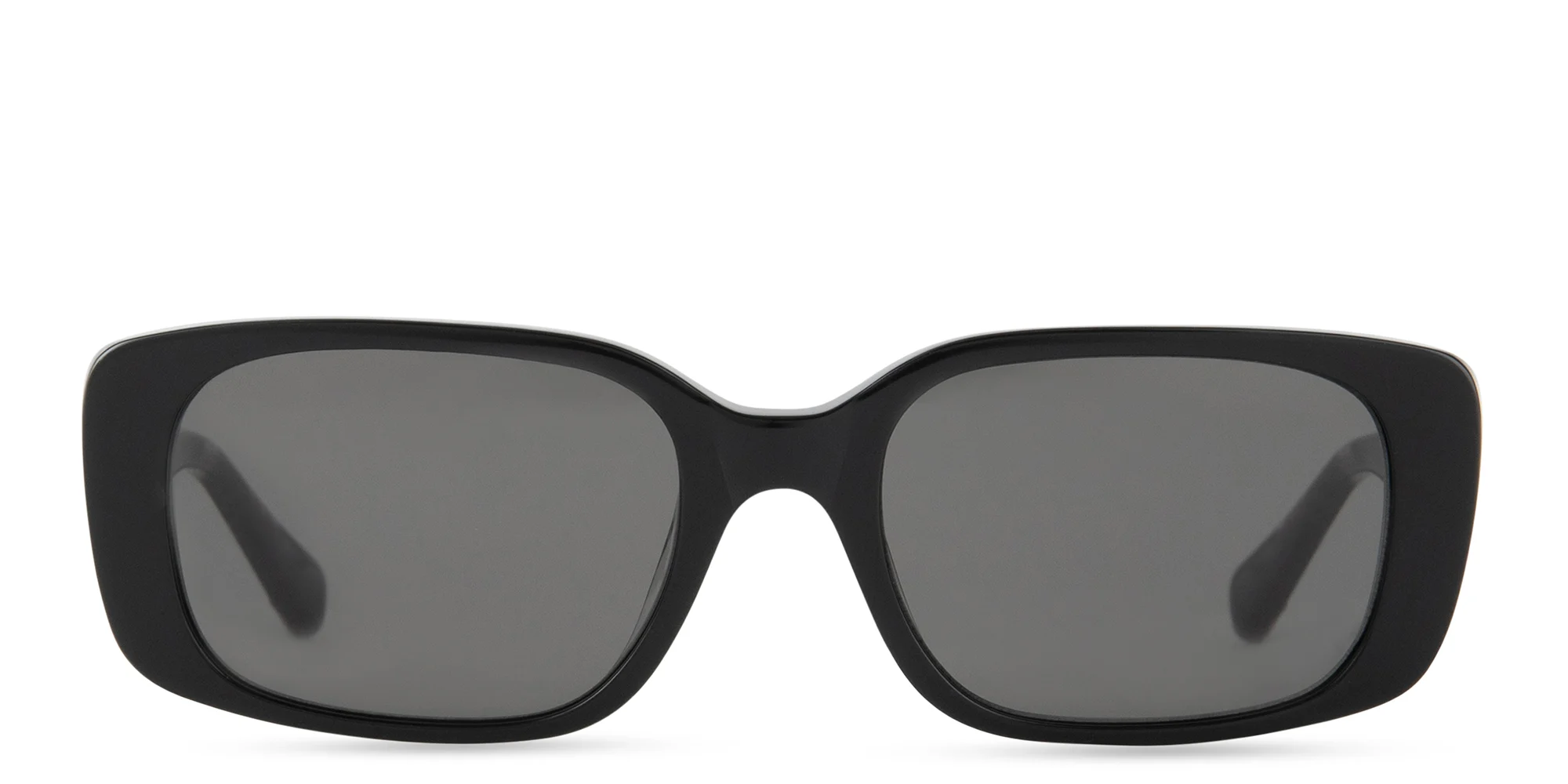 Shop EYE'M Rectangle Sunglasses in Purple online.