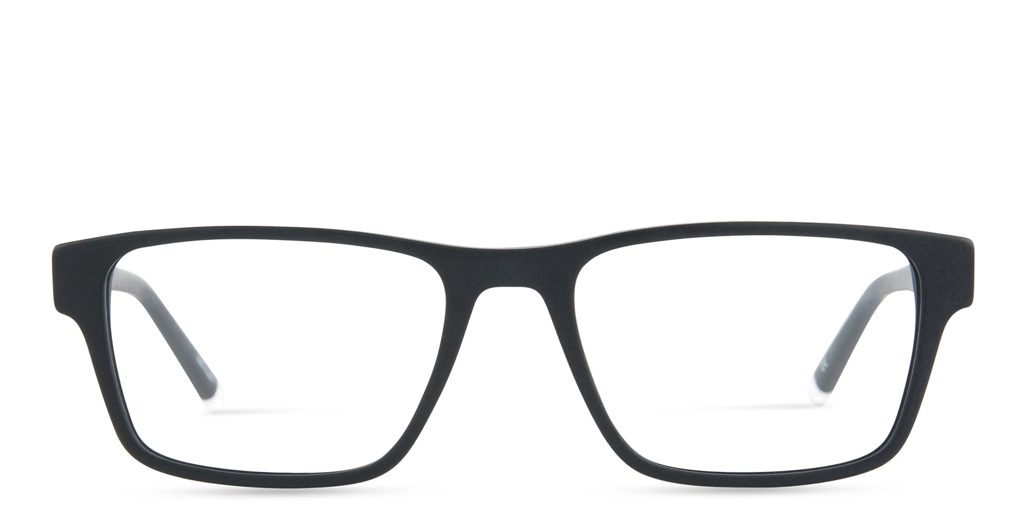 Shop EYE'M Square Eyeglasses in Black online.