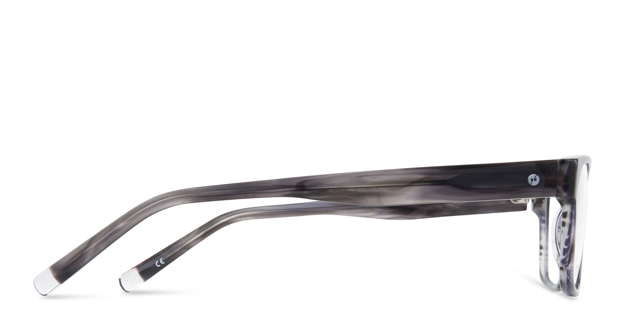 Shop EYE'M Square Eyeglasses in Grey online.