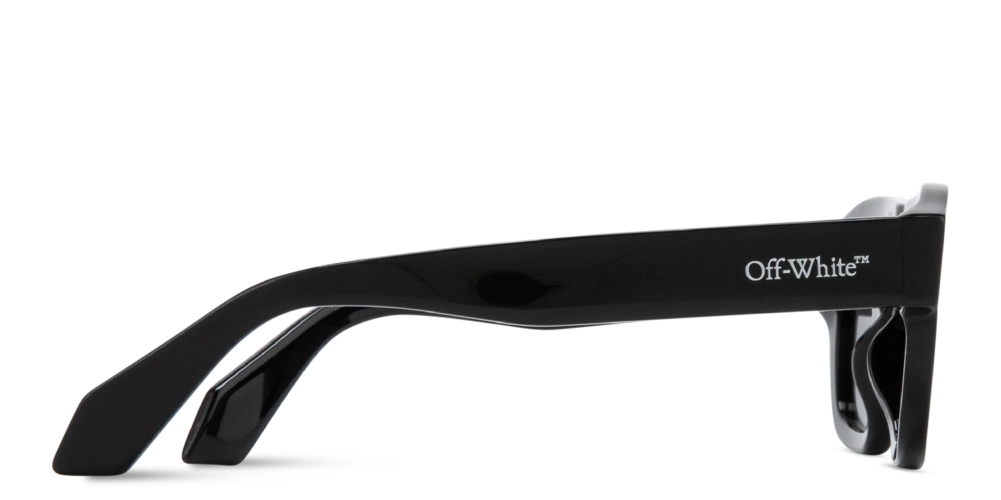 Shop OFF WHITE Providence Unisex Square Sunglasses in Black online.