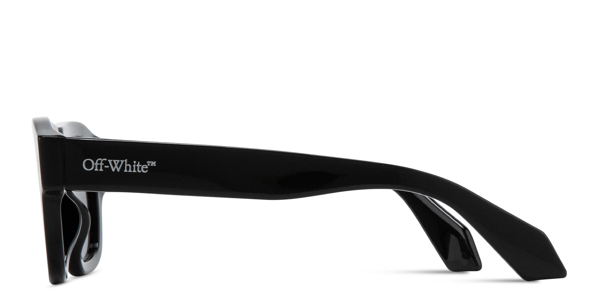 Shop OFF WHITE Providence Unisex Square Sunglasses in Black online.