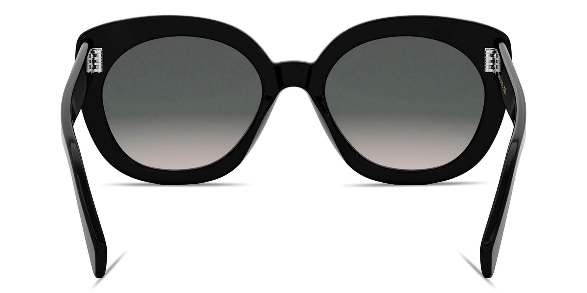 Shop CELINE CELINE 3 Dots Butterfly Sunglasses in Black online.