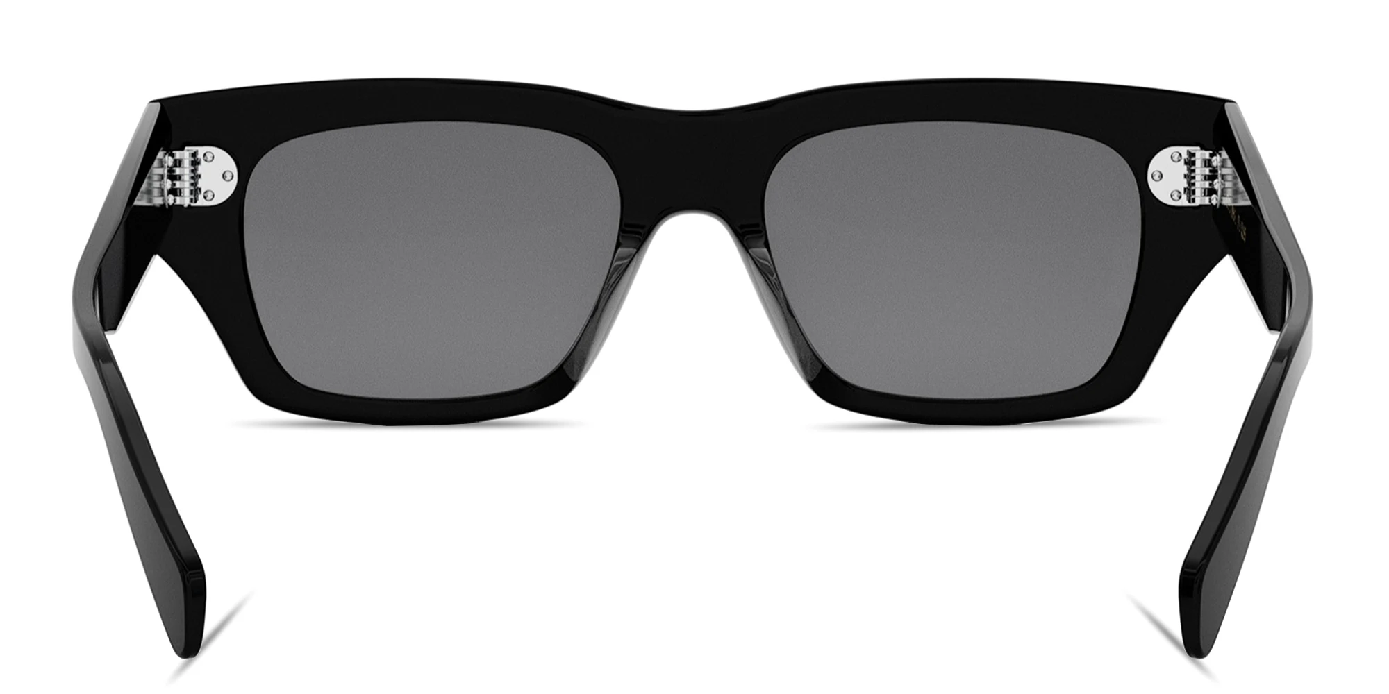 Shop CELINE CELINE 3 Dots HD Geometric Sunglasses in Black online.