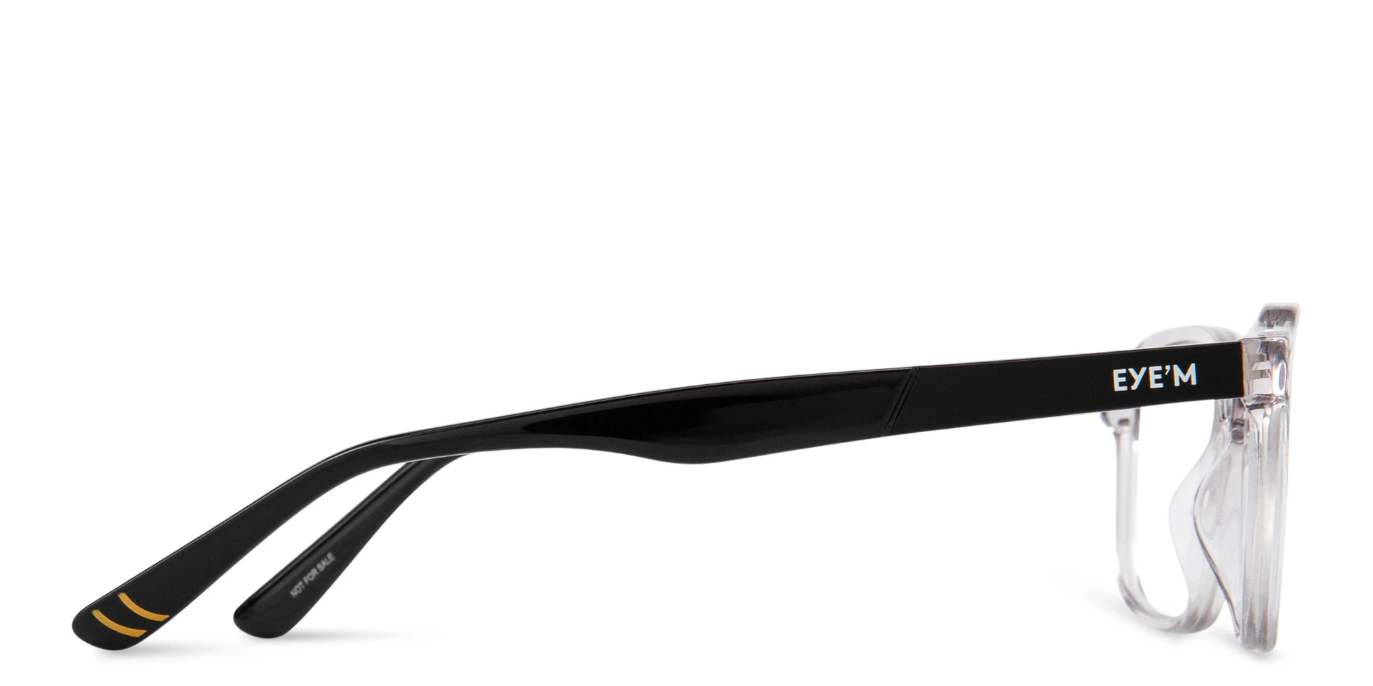 تسوق نظارات طبية مربّعة للأطفال EYE'M بلون شفاف أونلاين.