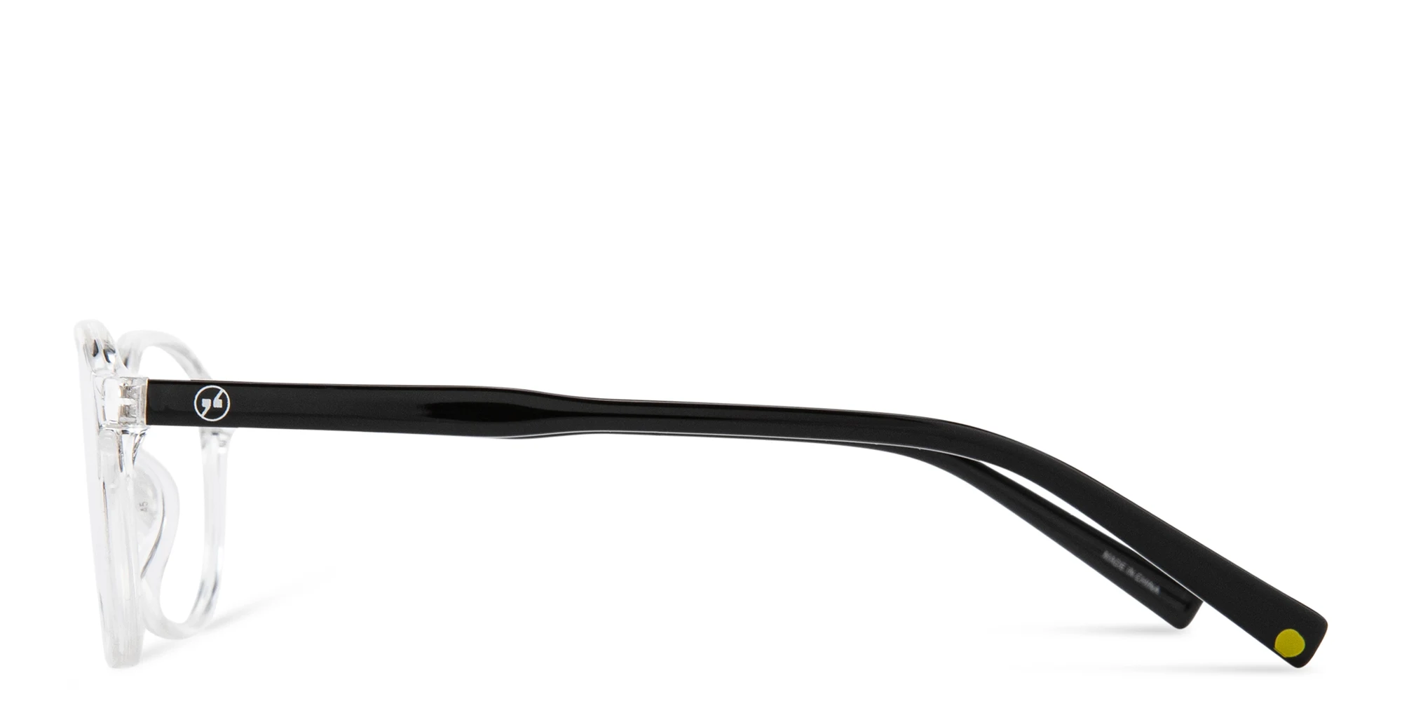 تسوق نظارات طبية مربّعة للأطفال EYE'M بلون شفاف أونلاين.