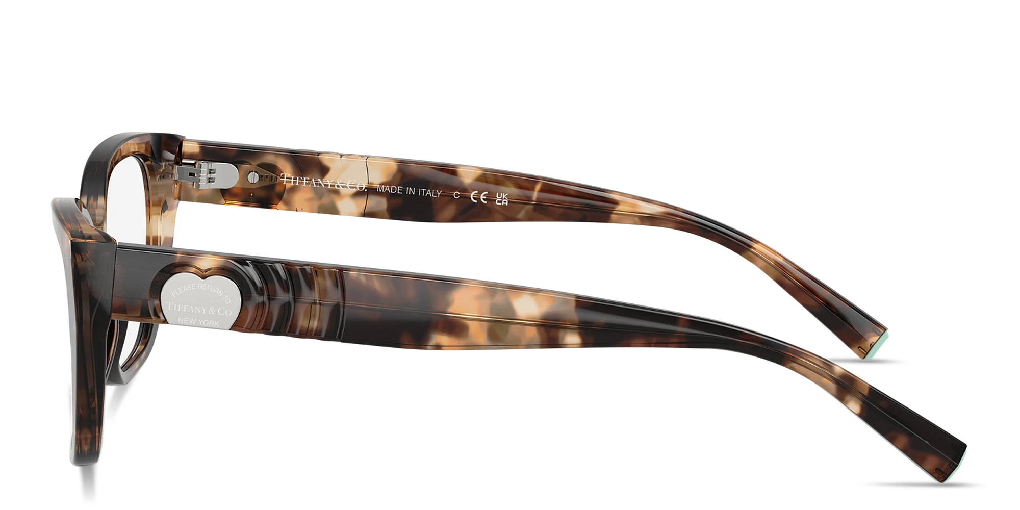 Shop TIFFANY Return to Tiffany® Cat-Eye Eyeglasses in Brown online.