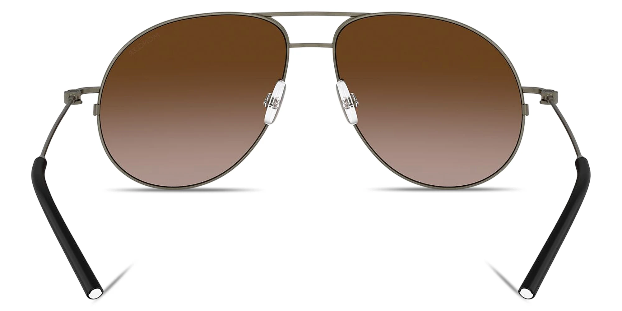 Shop Moncler Flyze Unisex Pilot Sunglasses in Matte Anthracite online.