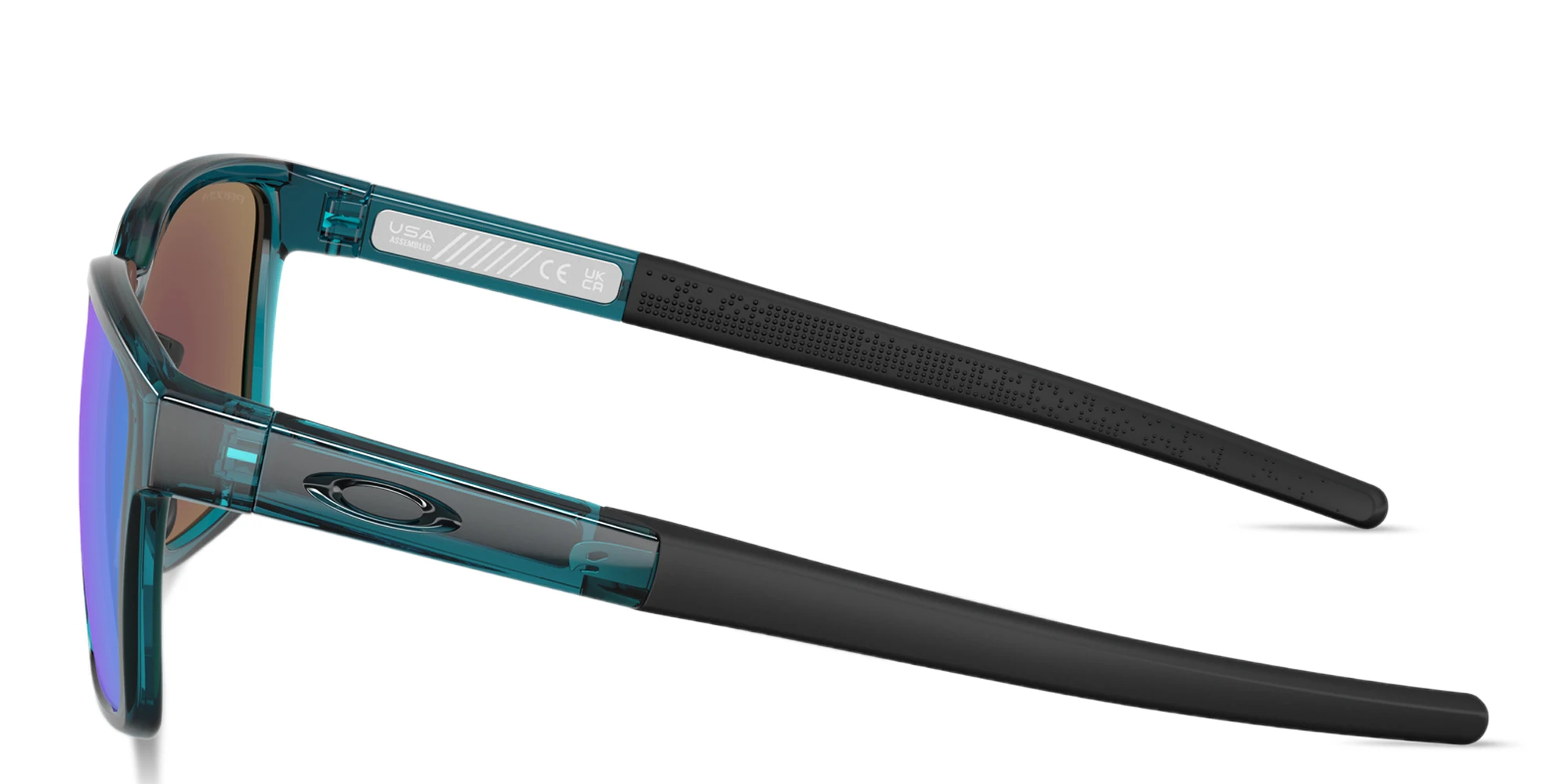 Shop Oakley Actuator SQ Unisex Rectangle Sunglasses in Transparent Balsam online.