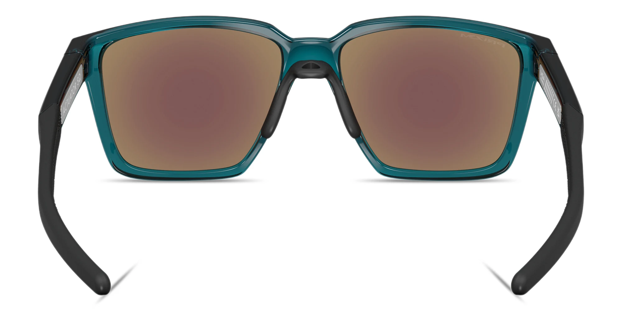 Shop Oakley Actuator SQ Unisex Rectangle Sunglasses in Transparent Balsam online.
