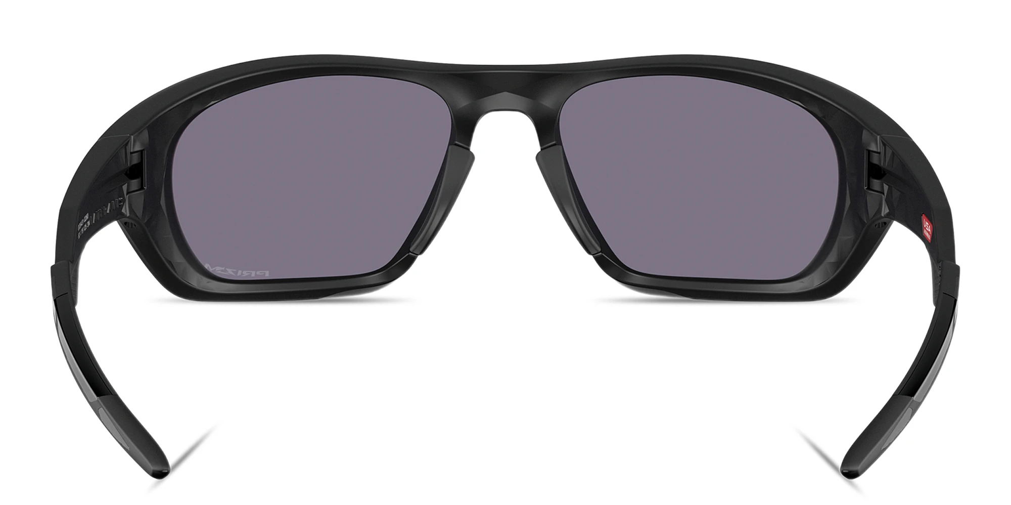 Shop Oakley Lateralis Rectangle Sunglasses in Black online.