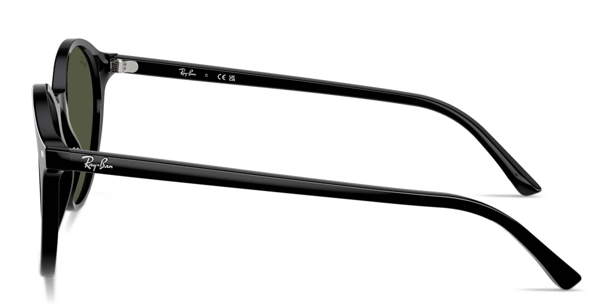 Shop Ray-Ban Bernard Unisex Panthos Sunglasses in Black online.
