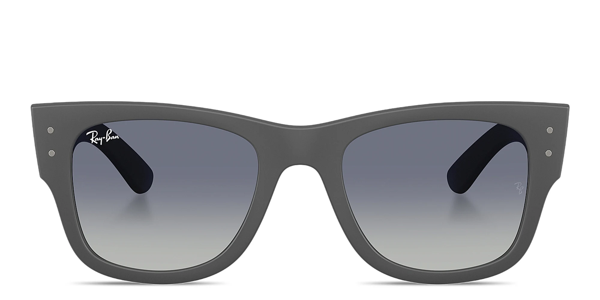 Shop Ray-Ban Mega Wayfarer Liteforce Unisex Square Sunglasses in Sand Gray online.