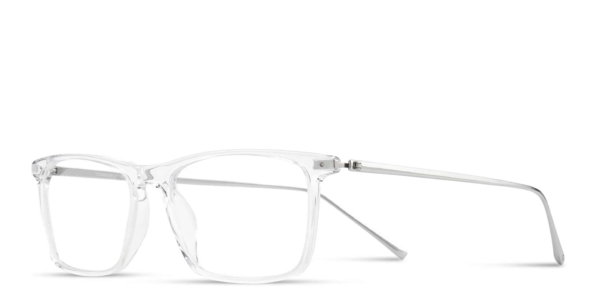 Shop MONOSTROM Rectangle Eyeglasses in Clear online.