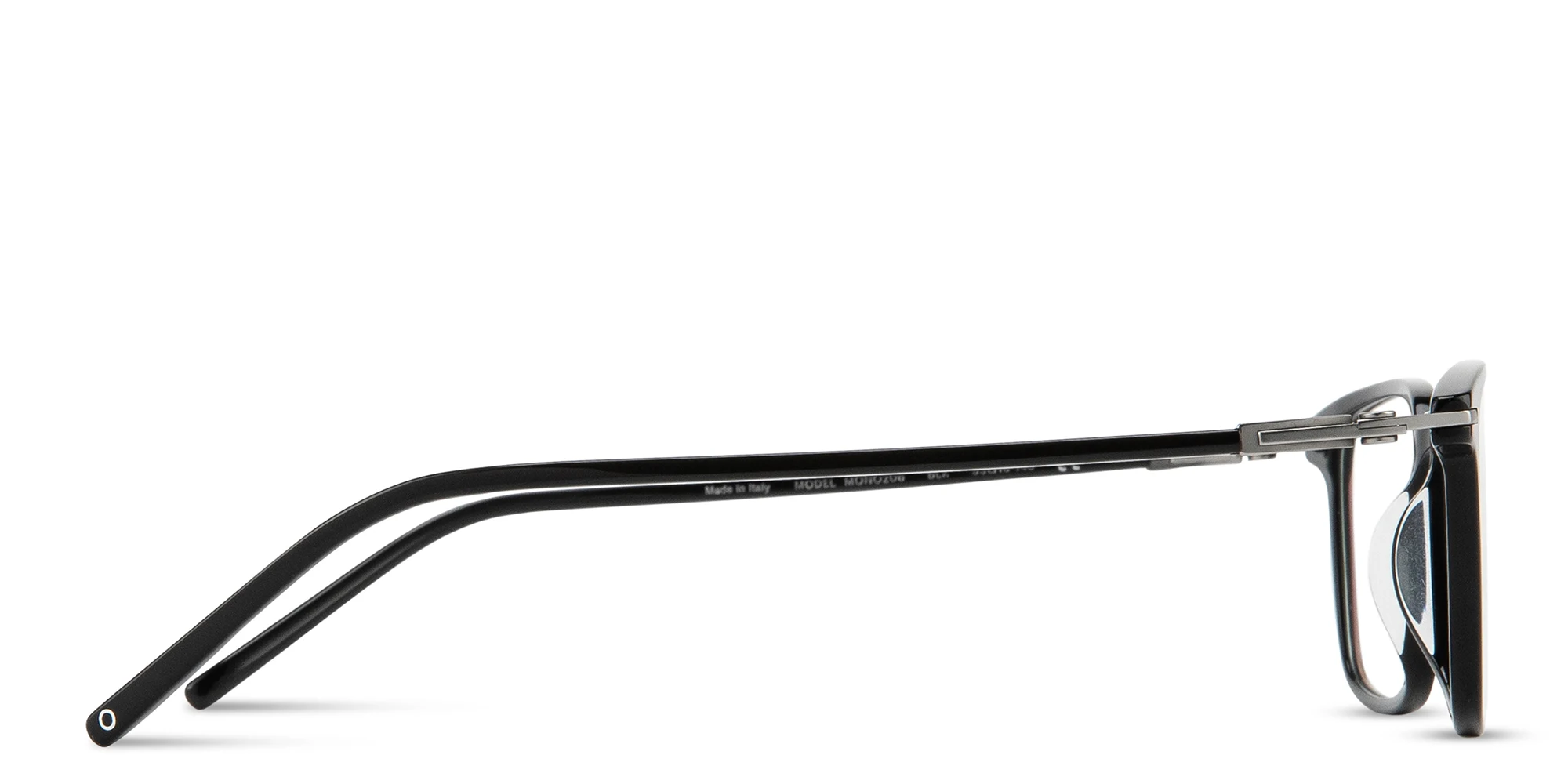 Shop MONOSTROM Rectangle Eyeglasses in Black online.