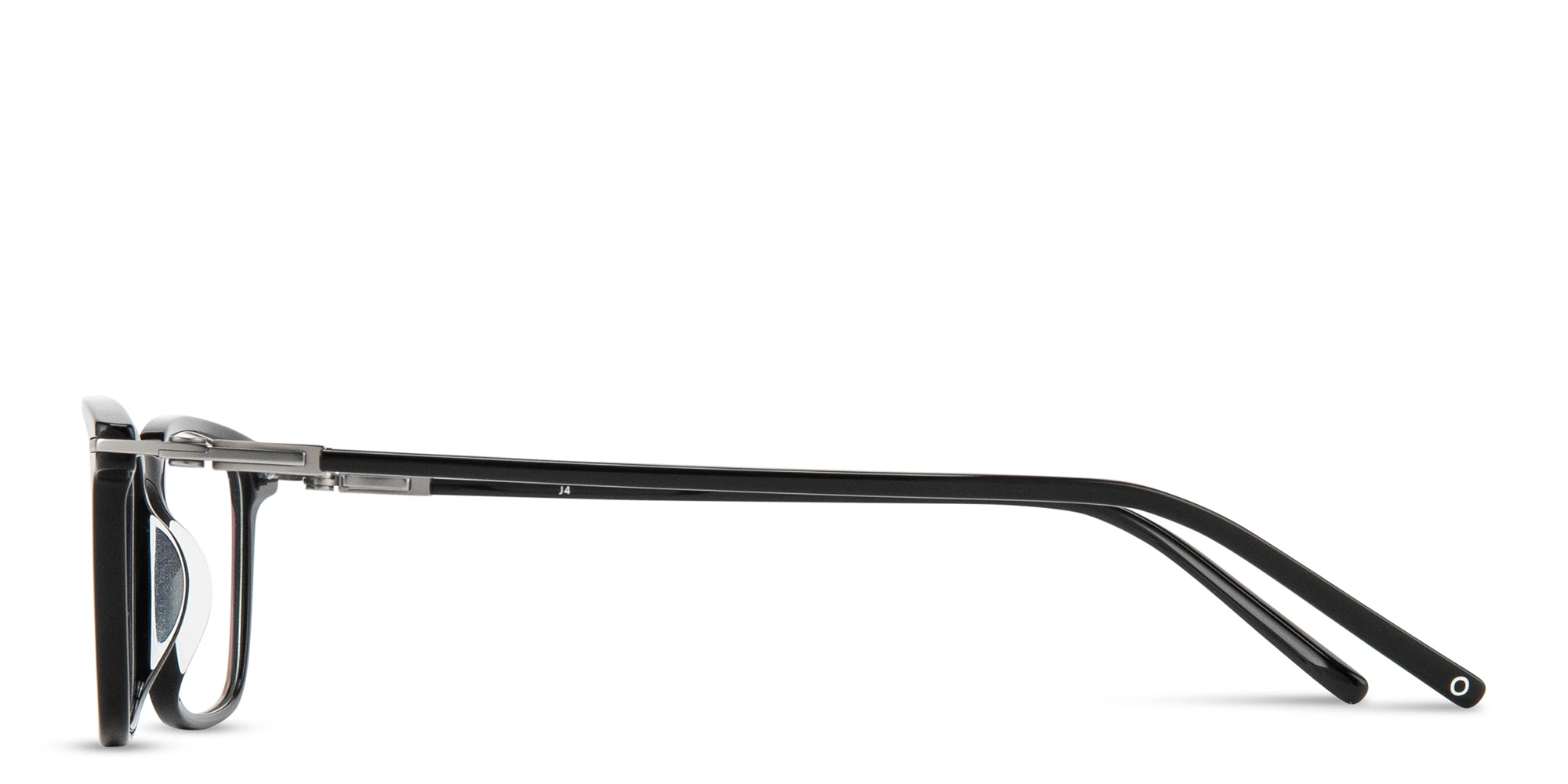 Shop MONOSTROM Rectangle Eyeglasses in Black online.