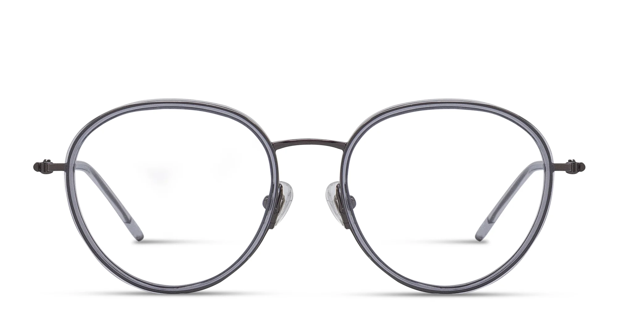 Shop EYE'M Panthos Eyeglasses in Gunmetal online.