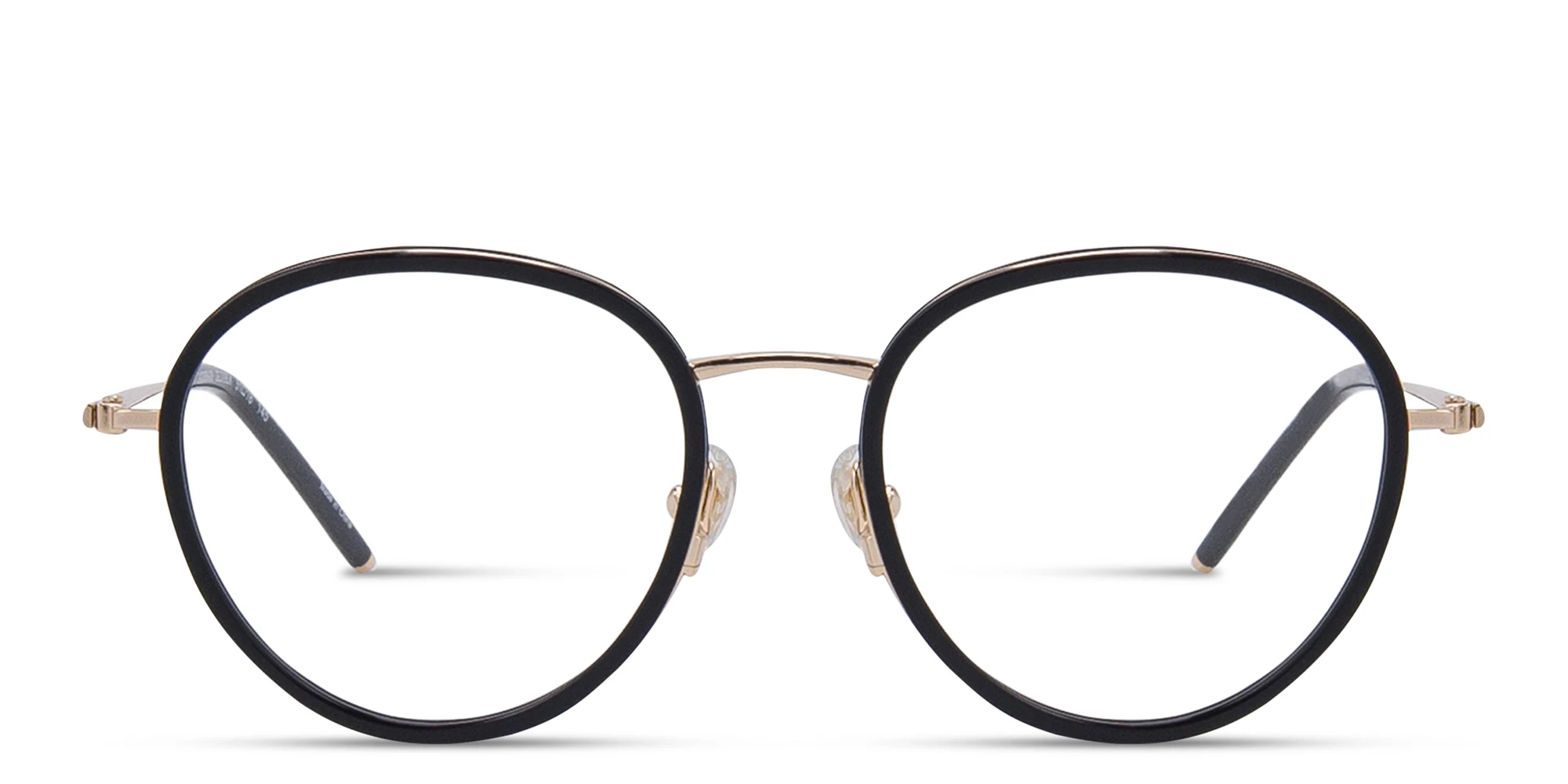 Shop EYE'M Panthos Eyeglasses in Gold online.