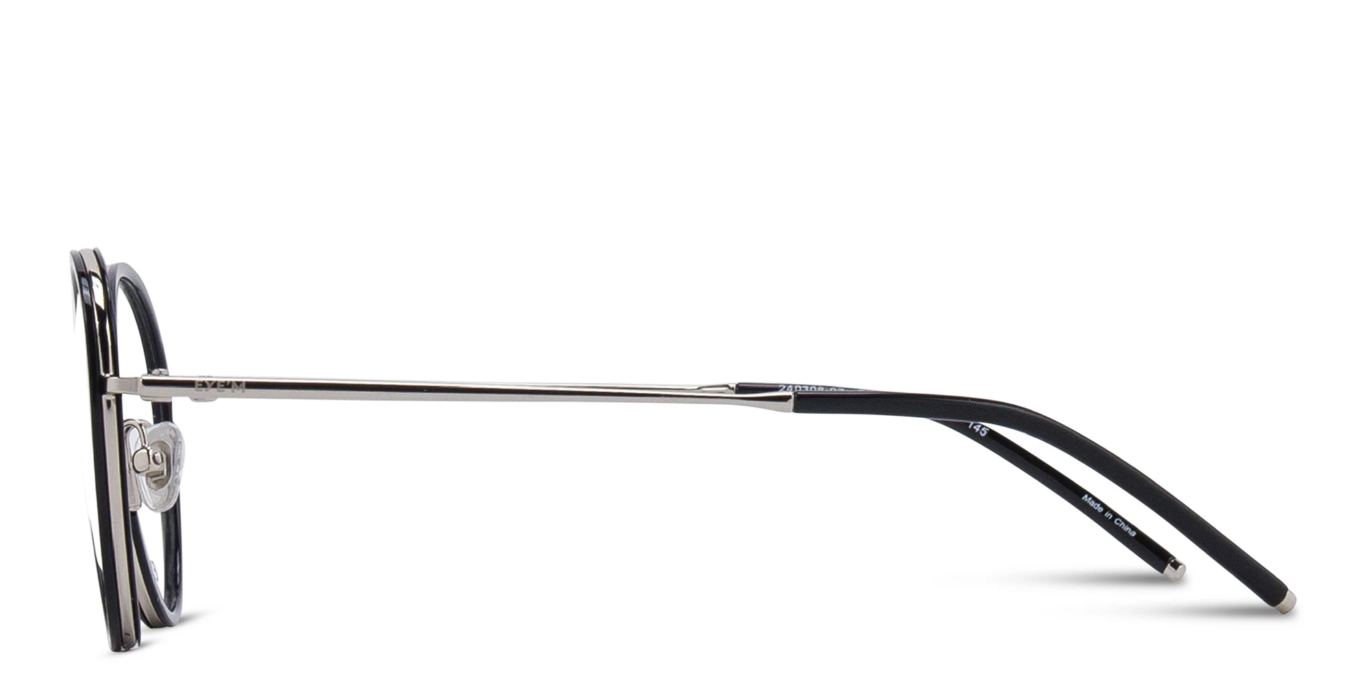 Shop EYE'M Panthos Eyeglasses in Silver online.