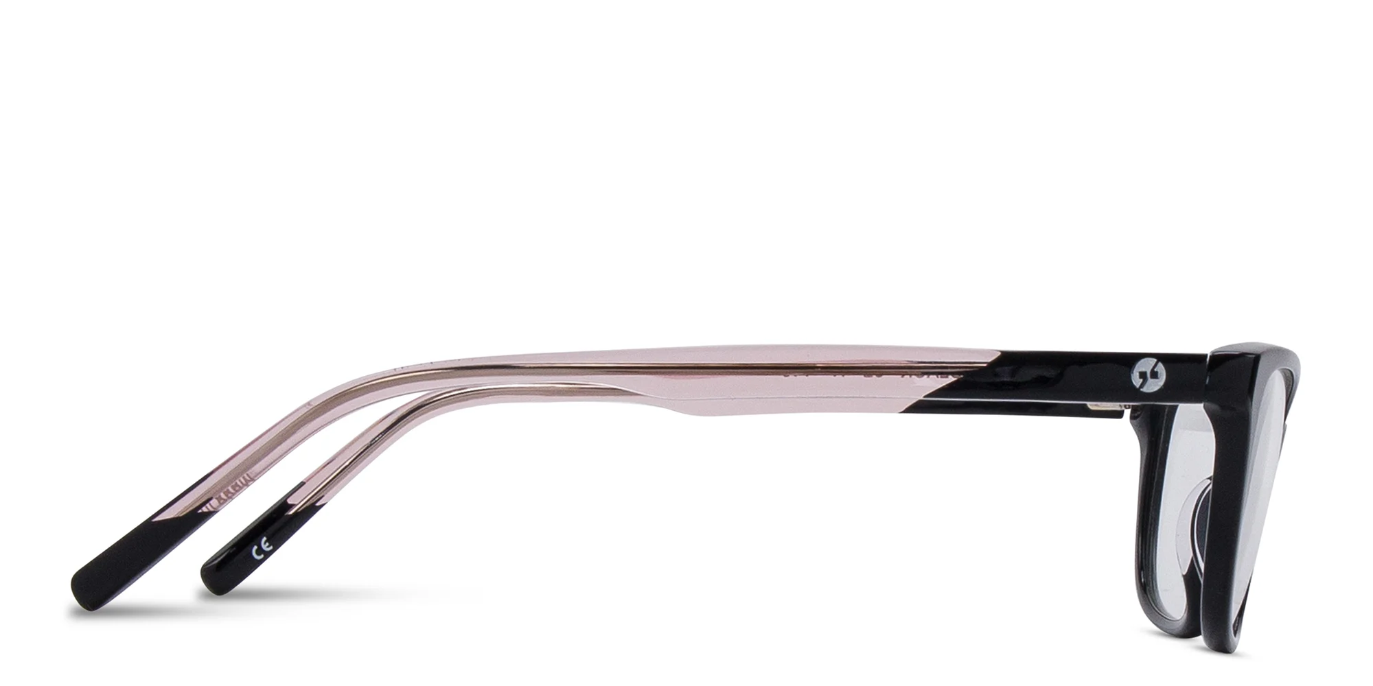 Shop EYE'M Rectangle Eyeglasses in Black online.
